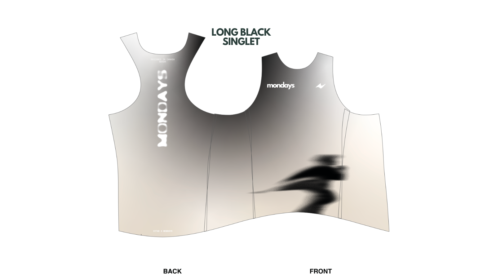 MRC Race Singlet — Black